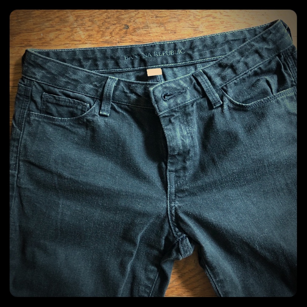 Black Banana Republic skinny jeans